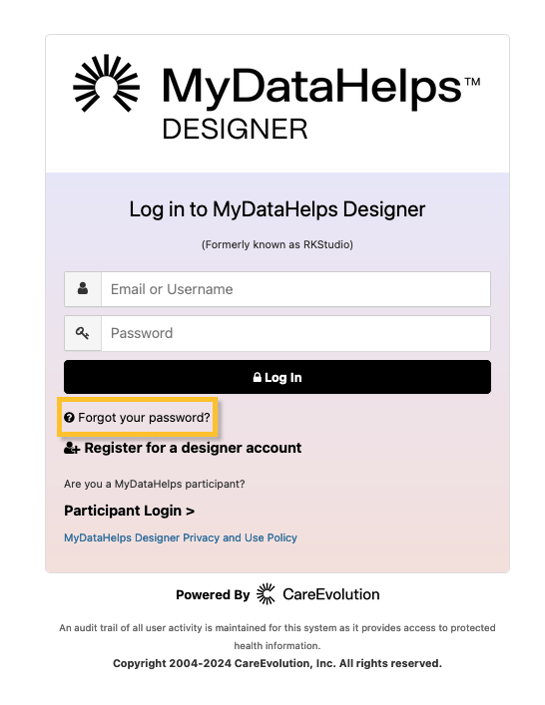 Managing Your Account